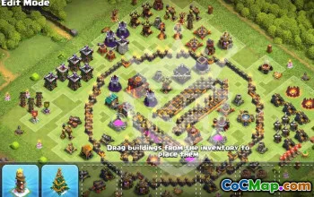 Kopier Clash of Clans baser  Town Hall 10 #54722
