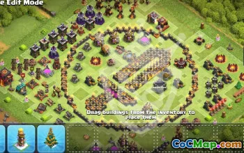 Top Town Hall 10 Base Layouts for Clash of Clans #54807