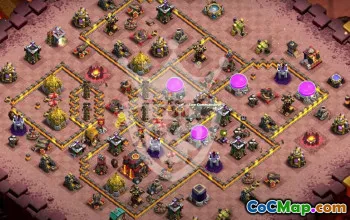 Top Town Hall 10 Base Layouts for CoC #53710