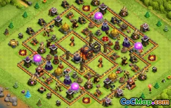 COC的顶级市政厅10基本布局：地图和链接＃11799
