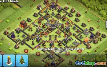 Top Town Hall 10 Base Layouts & Maps #53513