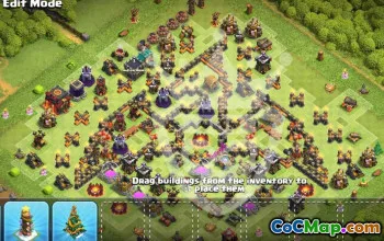 Top Town Hall 10 Base Layouts & Maps #55059