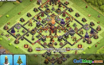 Top Town Hall 10 Base Layouts to Copy #53521