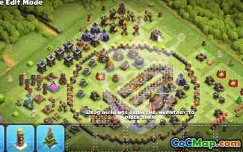 Top Town Hall 10 Base Layouts to Copy #54808