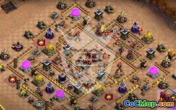 Top Town Hall 10 Base Layouts with Copy Link #53481