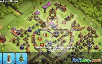 Top Town Hall 10 Base Layouts with Copy Link #54729