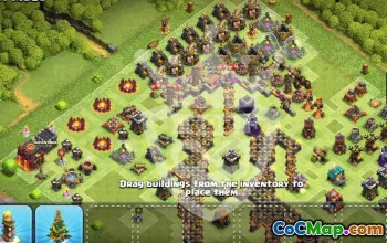 Top Town Hall 10 Base Layouts with Copy Link #55018