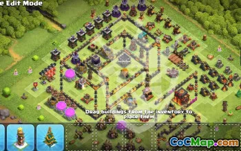 Top Town Hall 10 Base Layouts with Copy Links #54987