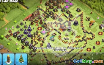 Top Town Hall 10 Base Layouts with Copy Links #55043