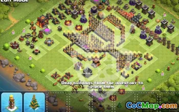 Top Town Hall 10 Base Layouts with Copy Links #55133