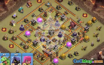 Top Town Hall 10 Base Layouts with Copy Links #55833