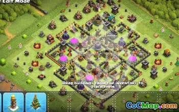 Top Town Hall 10 Base Layouts with Link #54629