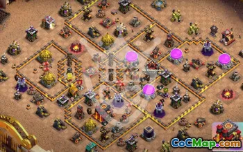 Top Town Hall 10 Base Layouts with Links #53479