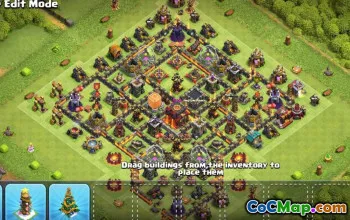 Top Town Hall 10 Clash of Clans Base Layouts #53570