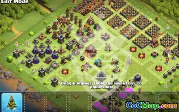 Top Town Hall 10 Clash of Clans Base Layouts #54360