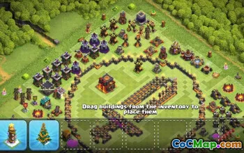 Kopier Clash of Clans baser  Town Hall 10 #54718