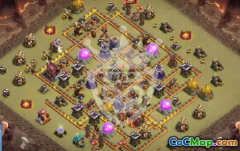 Top Town Hall 10 Clash of Clans Base Layouts #55831
