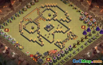 Top Town Hall 10 COC Base Layouts & Maps - Funny & Progress #13698