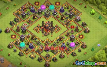 Top Town Hall 10 Farming Base - Clash of Clans | Copy Link #19601