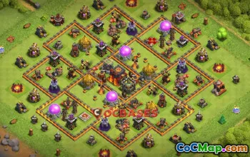 Top Town Hall 10 Farming Base - Clash of Clans Copy Link #22211