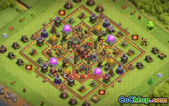 Top Town Hall 10 Farming Base | Clash of Clans Copy Link #22224