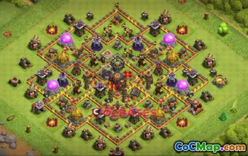 Top Town Hall 10 Farming Base | Clash of Clans Copy Link #22882