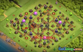 Top Town Hall 10 Farming Base | Clash of Clans Copy Link #23039