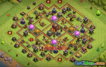 Top Town Hall 10 Farming Base - Clash of Clans Copy Link #23819