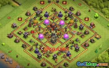 Top Town Hall 10 Farming Base - Clash of Clans Link #23500