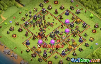 Top Town Hall 10 Farming Base - Copy Link | Clash of Clans #22234