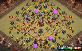 Top Town Hall 10 Farming Base | Copy Link for Clash of Clans #19524