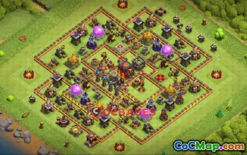 Top Town Hall 10 Farming Base - Copy Link for Clash of Clans #22803