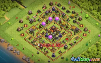 Top Town Hall 10 Farming Base: Copy Link for Clash of Clans #22925