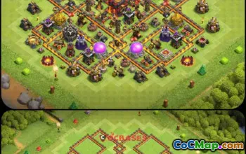 Top Town Hall 10 Hybrid Base | Clash of Clans Strategy #23301