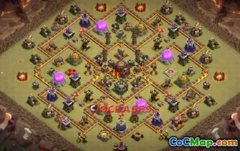 Top Town Hall 10 War Base for Clash of Clans - Copy Link! #19991