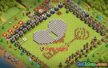 Top Town Hall 11 Base: Fun & Ring Designs for Clash of Clans #24524