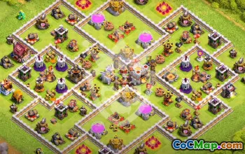 Top Town Hall 11 Base Layouts for Clash of Clans #54049