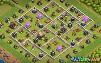 Top Town Hall 11 Base Layouts for Clash of Clans #57273