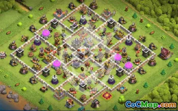 Top Town Hall 11 Base Layouts with Copy Link #53671