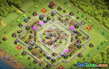 Top Town Hall 11 Base Layouts with Copy Links #54147