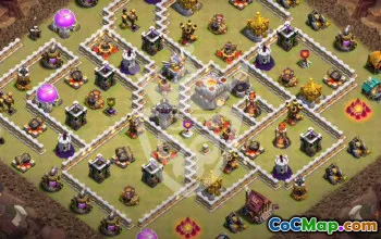 Top Town Hall 11 Base Layouts with Link #55146