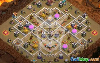 Top Town Hall 11 Base Layouts with Quick Copy #53985