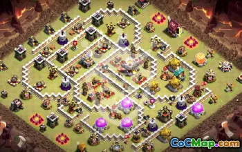 Top Town Hall 11 Clash of Clans Base Layouts #53351