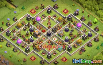 Top Town Hall 11 Farming Base - Anti 3 Stars Strategy #21039