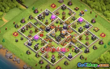 Top Town Hall 11 Farming Base - Copy Link for Clash of Clans #22324