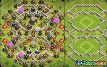 Top Town Hall 11 Hybrid Base - Clash of Clans Guide #22763