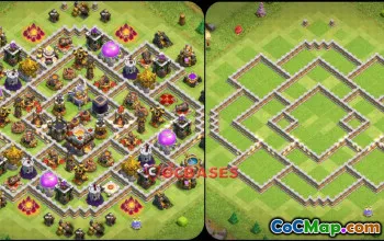 Top Town Hall 11 Hybrid Base for Clash of Clans #22563