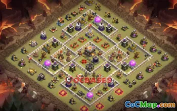 Top Town Hall 11 War Base - Anti 3 Stars | Clash of Clans #23257