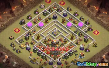 Top Town Hall 11 War Base | Clash of Clans Strategy #22284