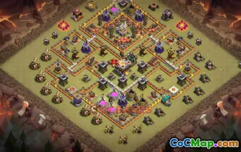 Top Town Hall 11 War Base & Copy Link - Clash of Clans #19570